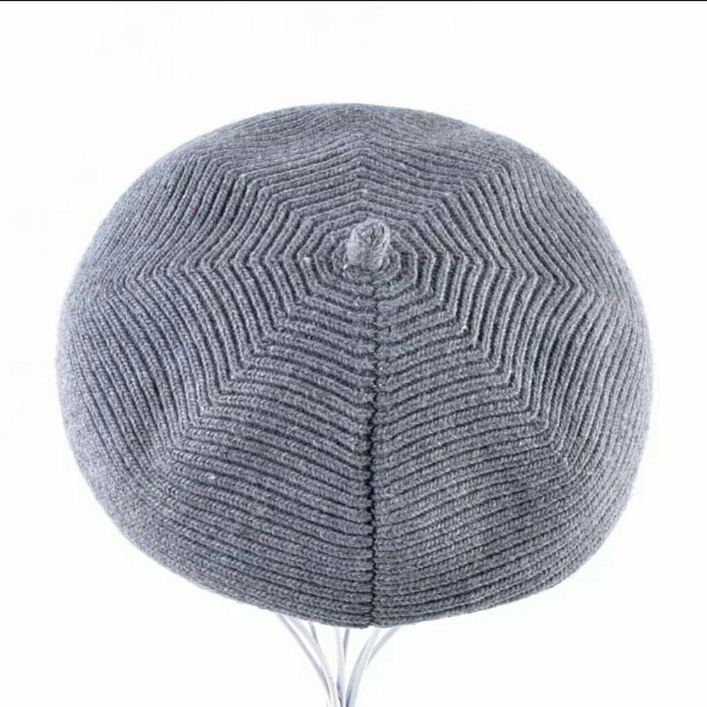 Wool blend beret